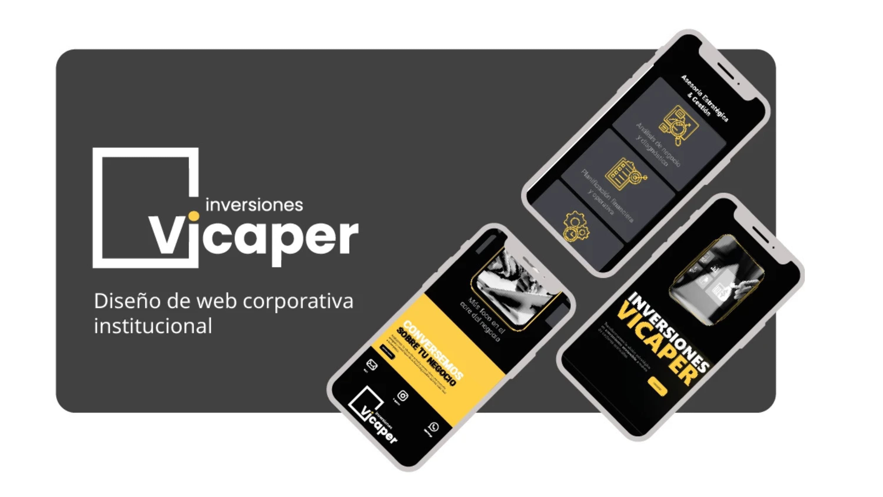 Diseño web Vicaper — imagen 1