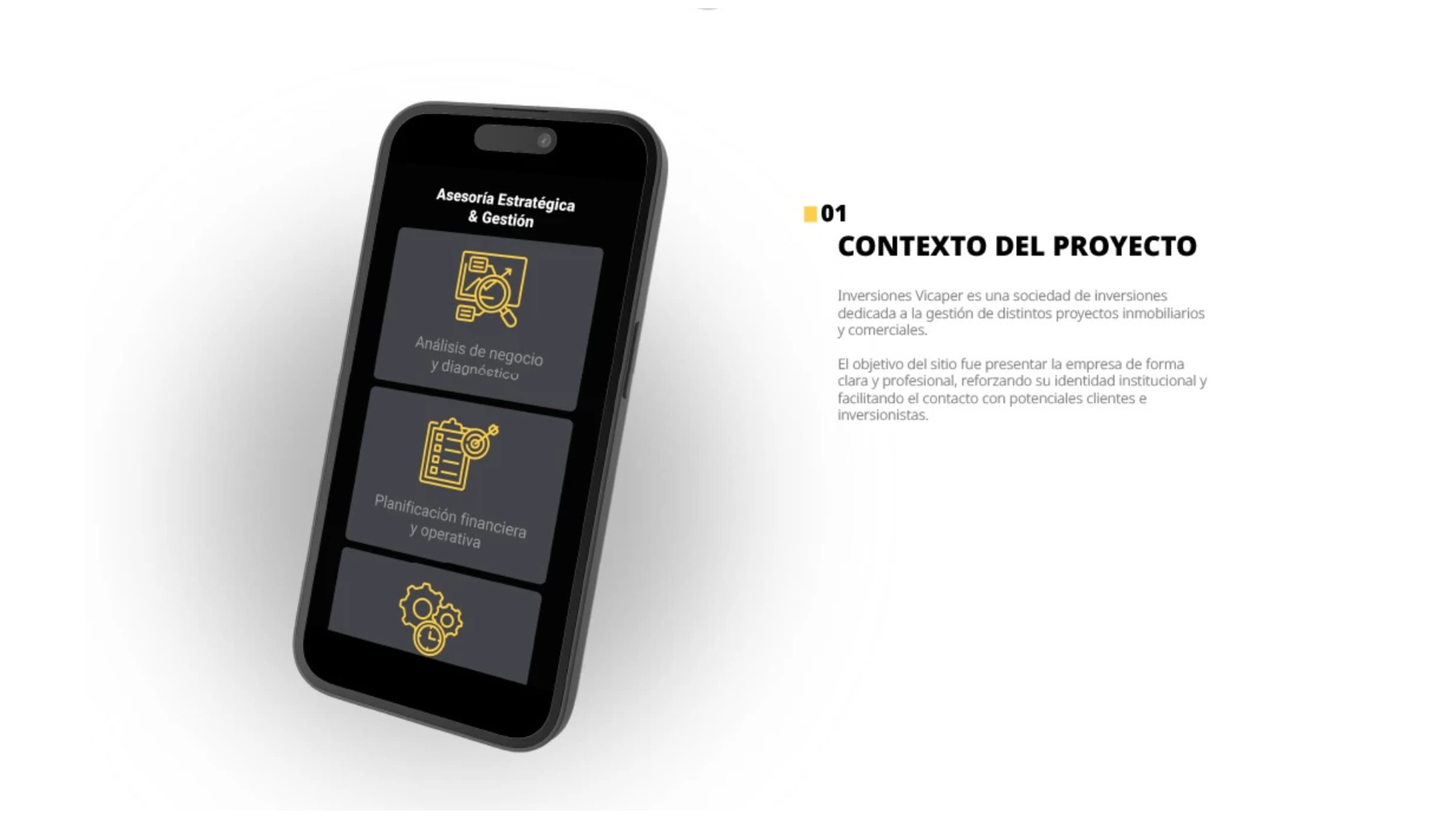 Diseño web Vicaper — imagen 2